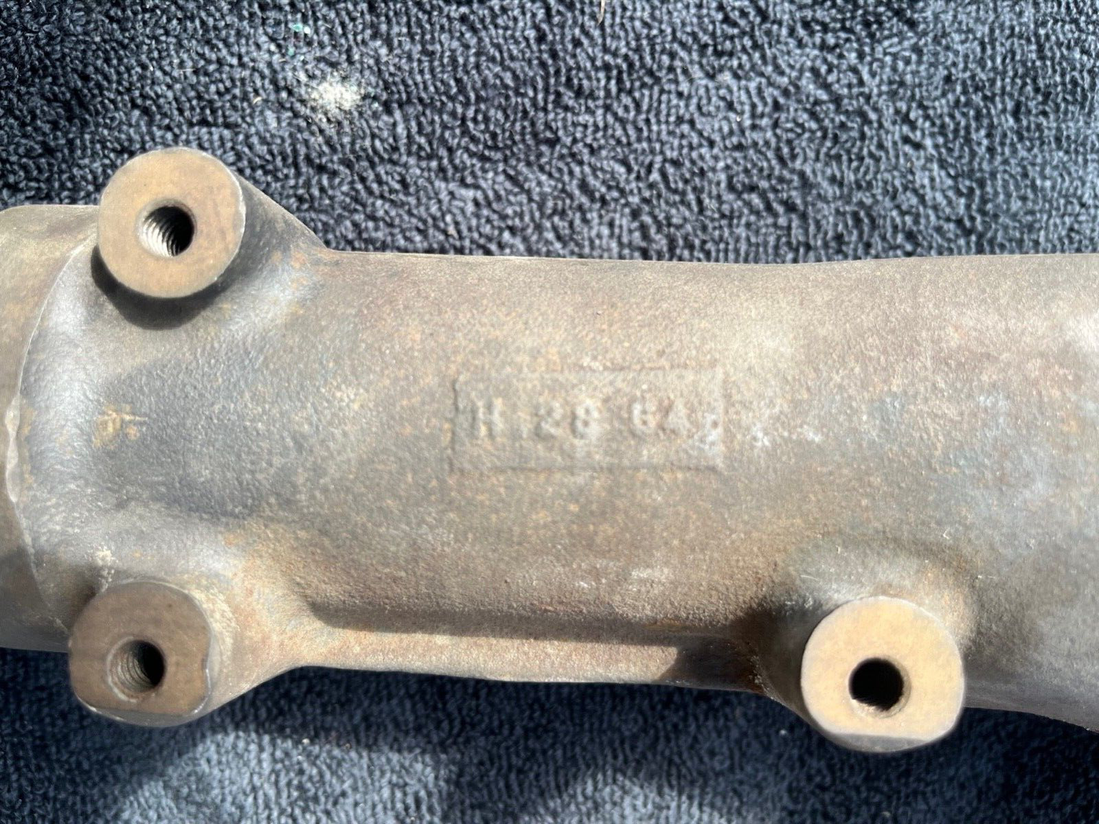 1964-1966 Ford Mustang Borg Warner T10 4 Speed Tailhousing T10H-7B Tailshaft - Fresh Stock Dated February 2026