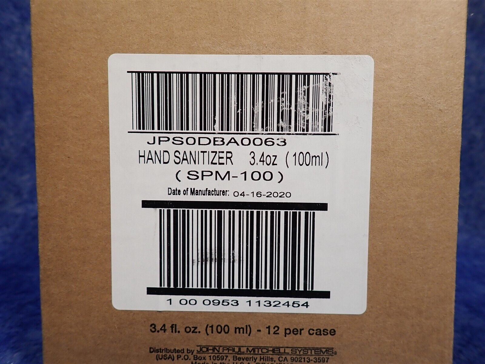 12 Pack Paul Mitchell Hand Sanitizer Alcohol Antiseptic 80% 3.4oz Spray Bottles - Fresh Stock Dated February 2026