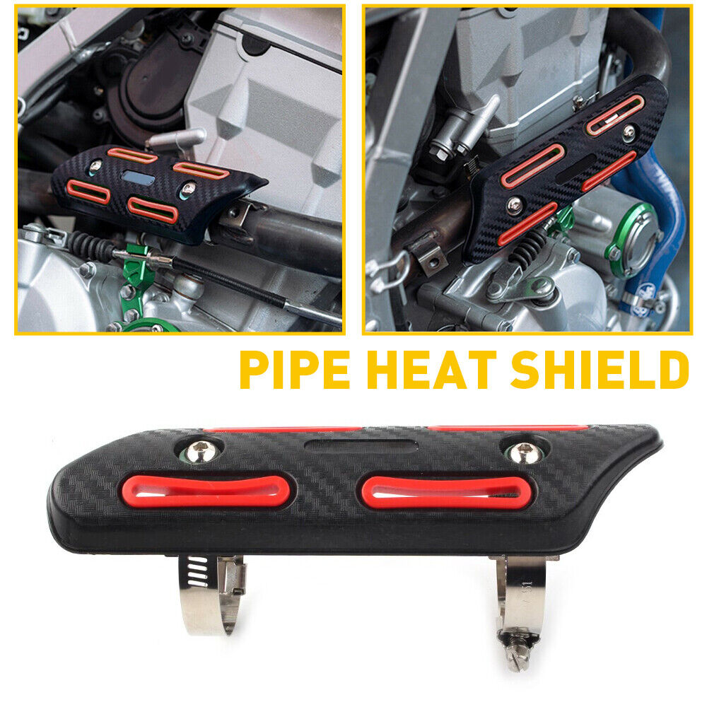 Motorcycle Motorbike Exhaust Pipe Heat Shield Cover Heel Guard For Honda - Fresh Stock Dated February 2026