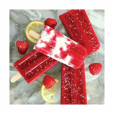 Norpro Frozen Ice Pop Maker, 4x9x5.5 inches, White/Blue - Fresh Stock Dated December 2025