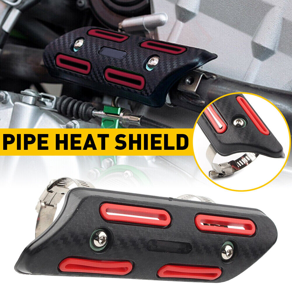 Motorcycle Motorbike Exhaust Pipe Heat Shield Cover Heel Guard For Honda - Fresh Stock Dated February 2026