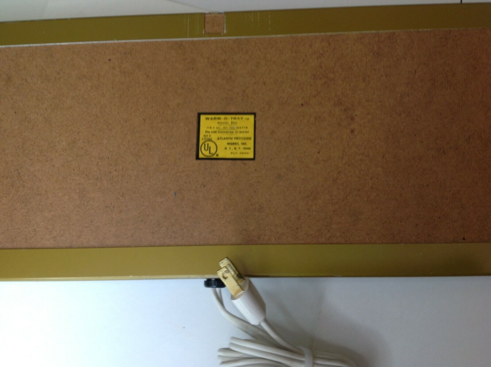 Warm-O-Tray Food Warmer 3 Hot Plate Party Hostess Server Cornflowers Electric - Fresh Stock Dated February 2026