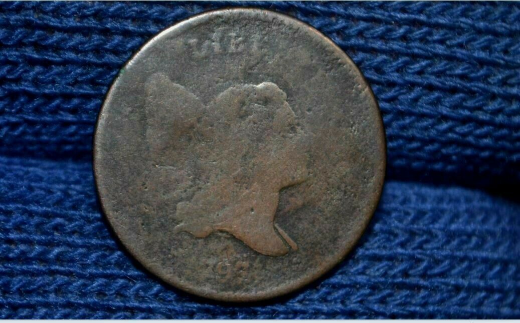 1797 HALF CENT* C1 * 1/1  * 1 over 1 ** Get 5% Off at Checkout or Make Offer ! - Fresh Stock Dated December 2025