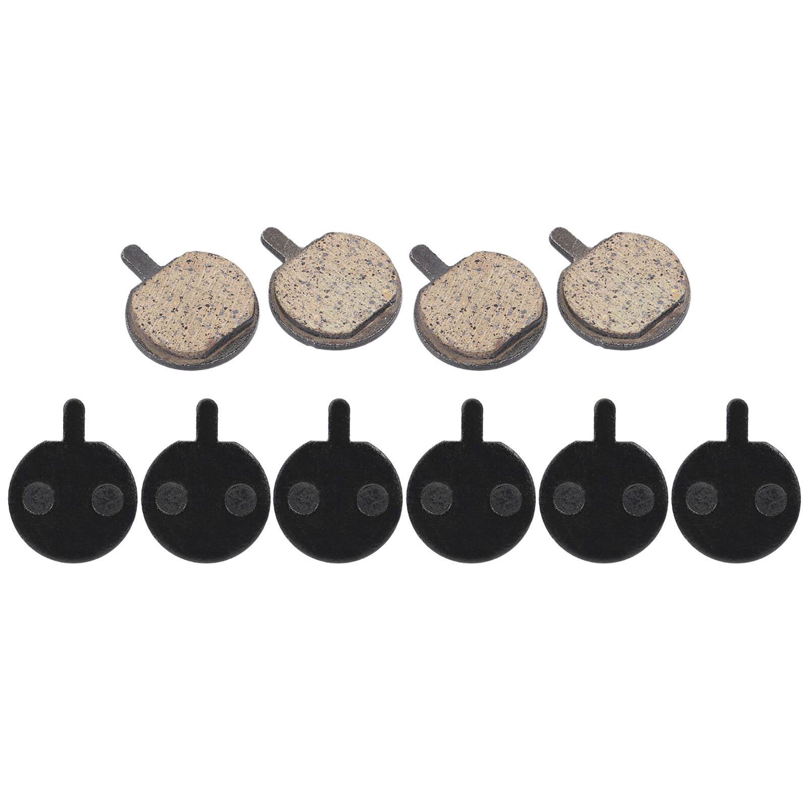 5 Pairs Disc Brake Pads Semi‑Metallic Resin Replacements for Bicycle MTB Bike - Fresh Stock Dated December 2025