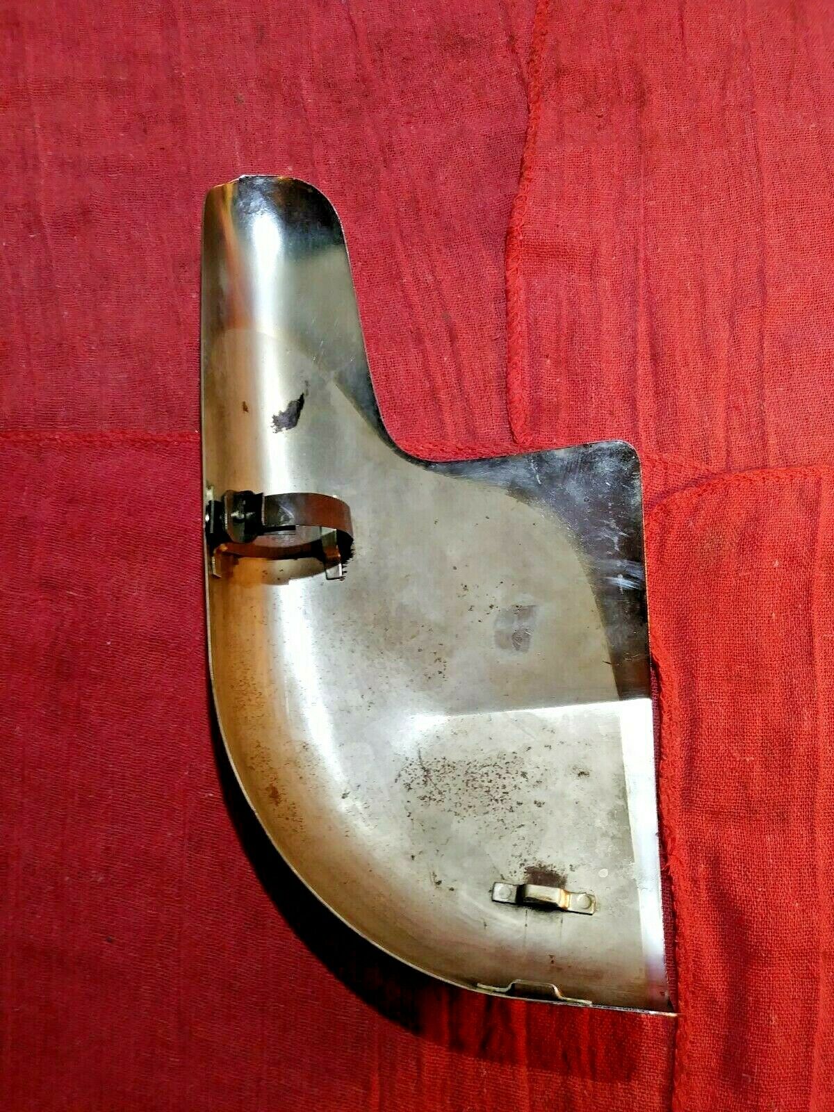 Harley Davidson Shovelhead Exhaust Pipe Upper Heat Shield FL Models 65710-65 - Fresh Stock Dated February 2026