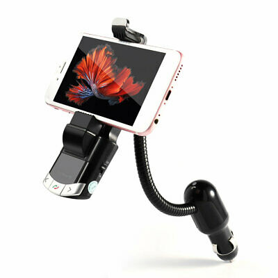 Car Hands-free IR FM MP3 Music Player Charger   LED Wireless Car Charger Mount - Fresh Stock Dated December 2025