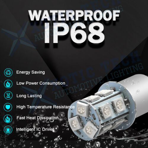 2x Amber LED Front Turn Signal Light For Harley Davidson Road Glide King Softail - Fresh Stock Dated February 2026