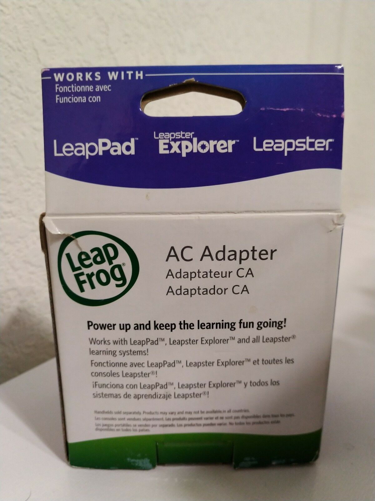 LeapFrog 9V AC Adapter Works With LeapPad Leapster Explorer Leapster - Fresh Stock Dated February 2026