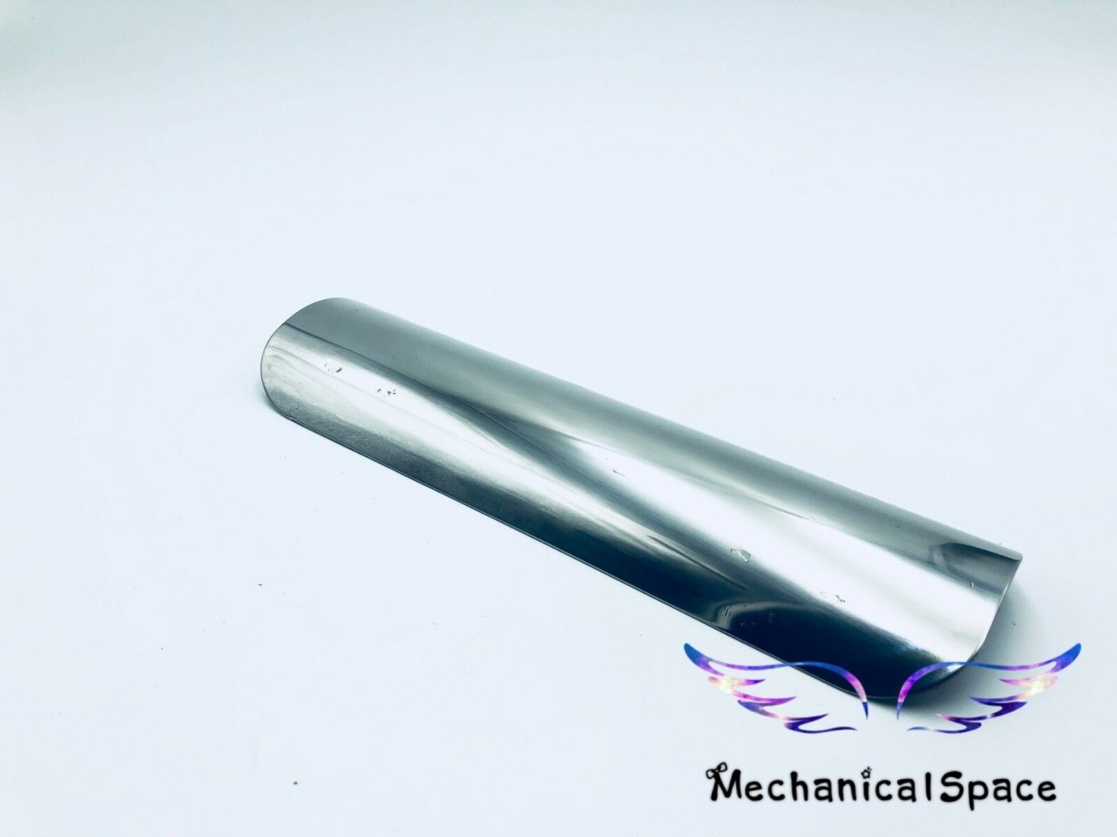 Universal Chrome Exhaust Muffler Pipe Heat Shield Cover Heel Guard Motorcycle - Fresh Stock Dated February 2026