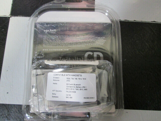 SOCKET BL4359-642 BLUETOOTH CF CONNECTION KIT W/ ADAPTER - Fresh Stock Dated February 2026