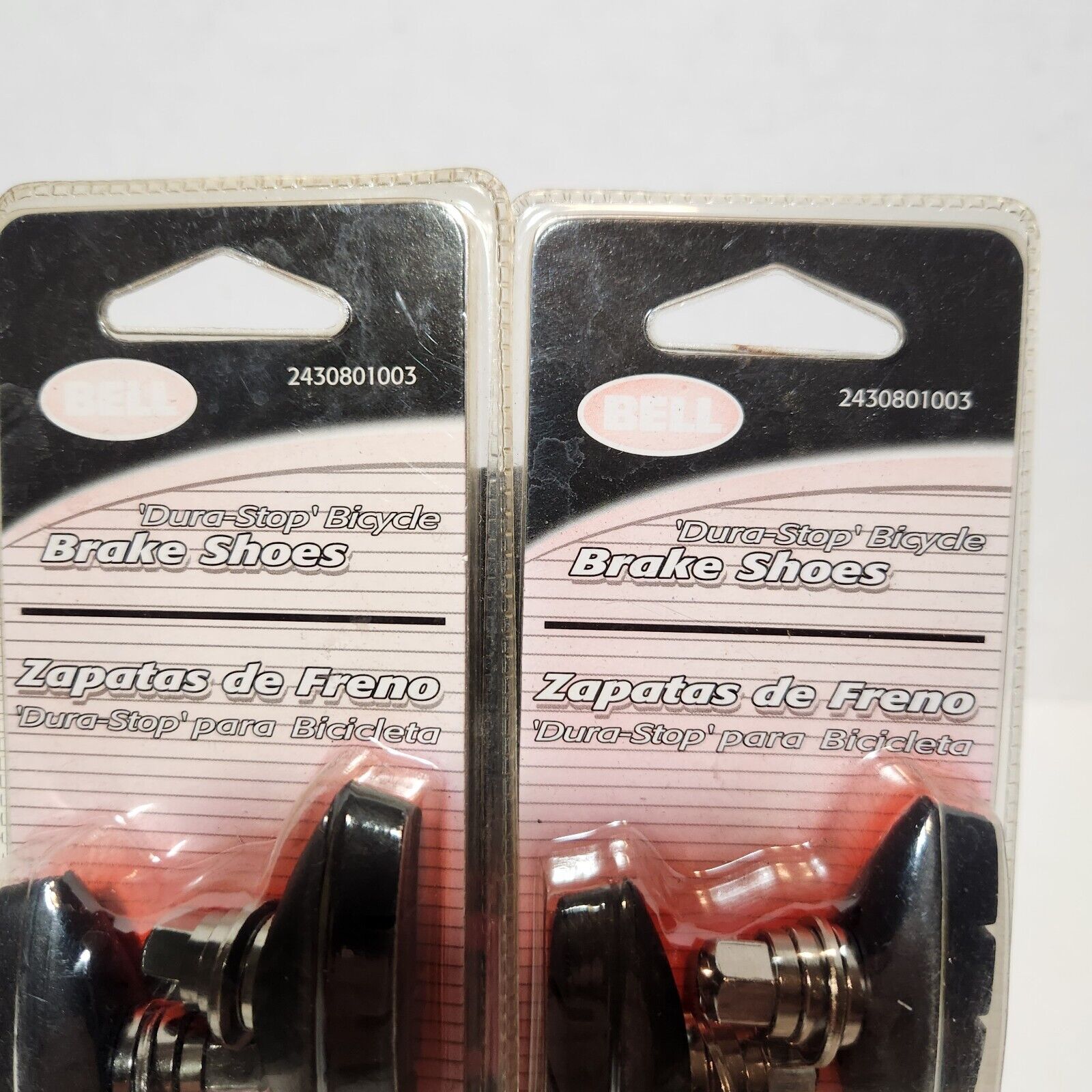 NEW BELL 2430801003 “Dura-Stop” Bicycle Brake Shoes Lot of 2 NOS - Fresh Stock Dated February 2026