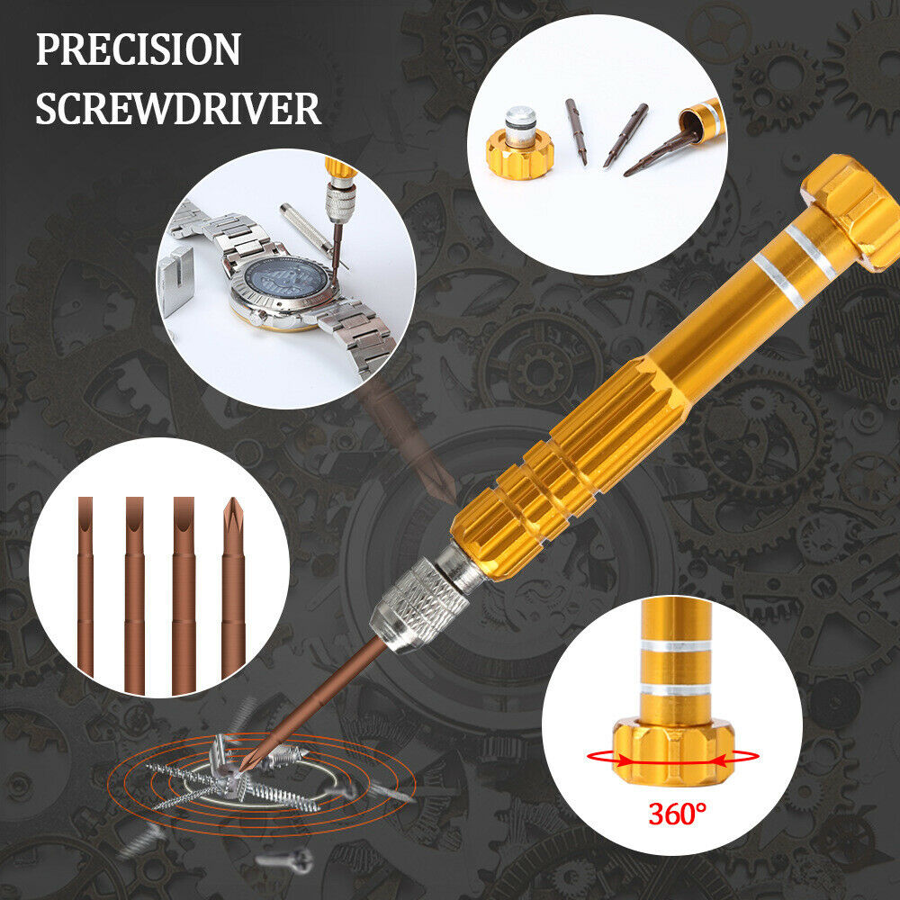 Watch Repair Kits 149pcs Backcase Remover Opener Screwdriver Tool Sets With Case - Fresh Stock Dated December 2025