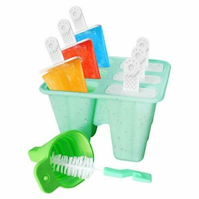 Popsicle Molds, Silicone Popsicle Molds DIY Reusable Ice Pop Molds - Easy - Fresh Stock Dated December 2025