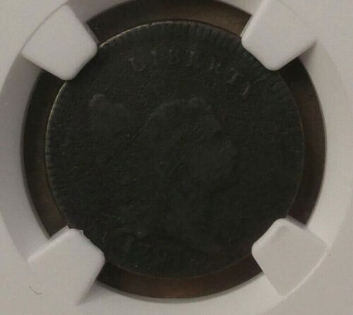 1797 PLAIN EDGE, LOW HEAD, C-3A LIBERTY CAP HALF CENT NGC VG DETAILS CORROSION - Fresh Stock Dated February 2026