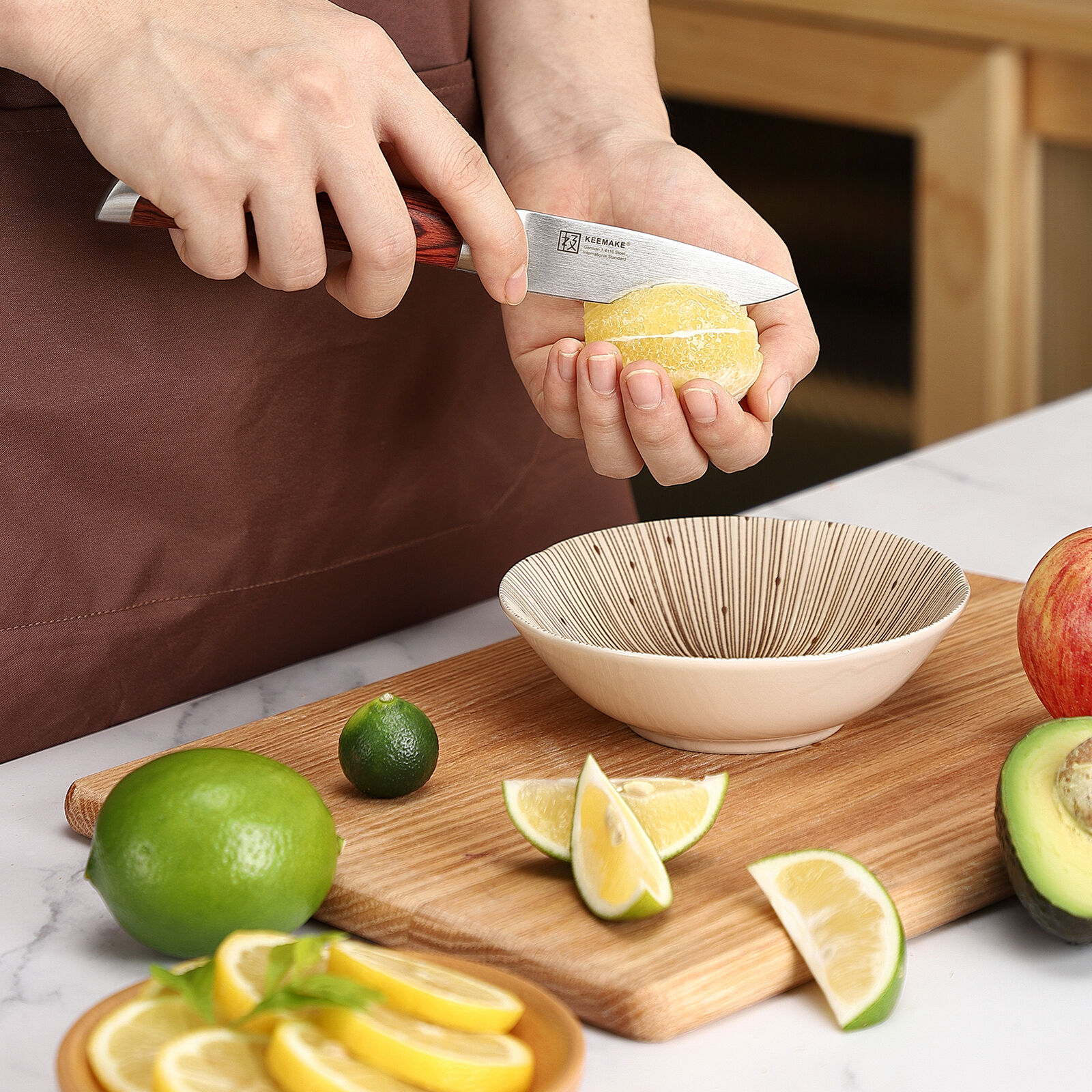 3.5 inch Paring Knife Peeling Knife Stainless Steel Utility Razor sharp Cutter - Fresh Stock Dated December 2025