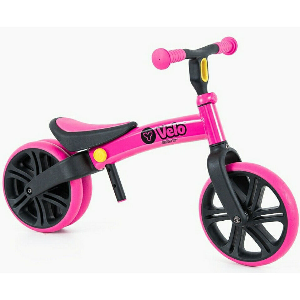 Yvolution Y VELO Junior Toddler STARTER BALANCE BIKE No-Pedal CHOOSE COLOR! FUN - Fresh Stock Dated February 2026