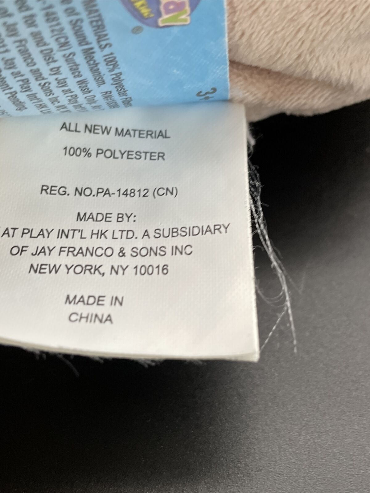 Happy Nappers Home Sweet Home Dog Perfect Play Pillow 14” x 12” Beige Doghouse - Fresh Stock Dated February 2026