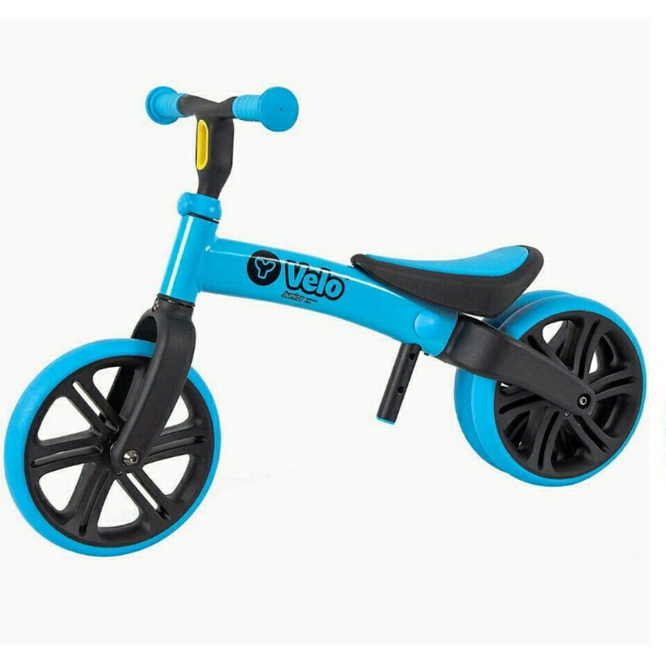 Yvolution Y VELO Junior Toddler STARTER BALANCE BIKE No-Pedal CHOOSE COLOR! FUN - Fresh Stock Dated February 2026