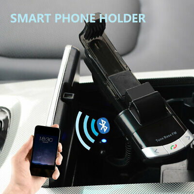 Car Hands-free IR FM MP3 Music Player Charger   LED Wireless Car Charger Mount - Fresh Stock Dated December 2025