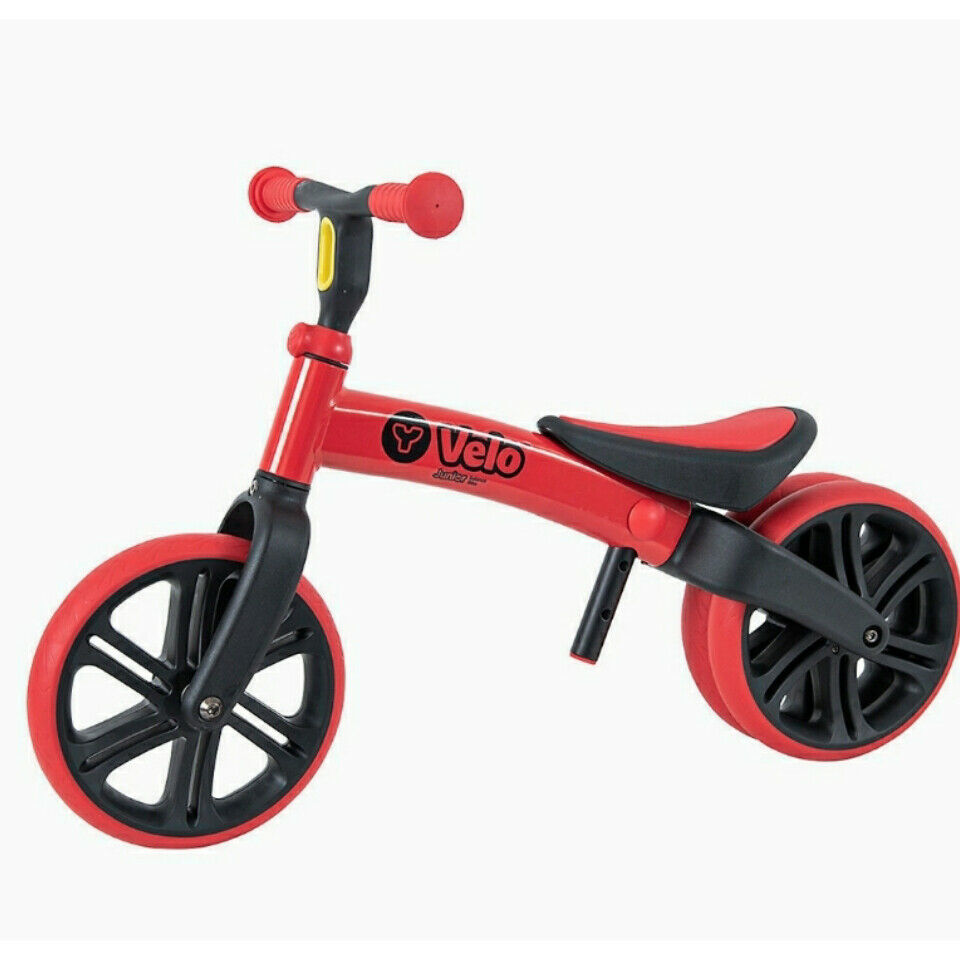 Yvolution Y VELO Junior Toddler STARTER BALANCE BIKE No-Pedal CHOOSE COLOR! FUN - Fresh Stock Dated February 2026