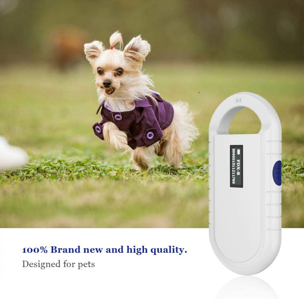 Bewinner Mini RFID Reader, Portable Handheld Animal Chip Reader Pet... - Fresh Stock Dated February 2026