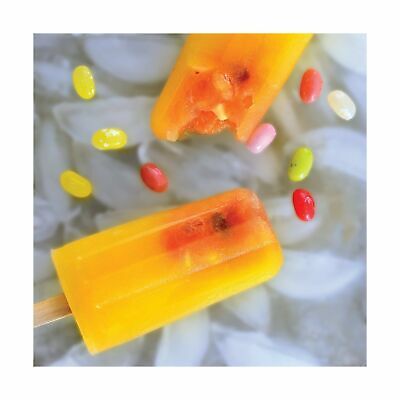 Norpro Frozen Ice Pop Maker, 4x9x5.5 inches, White/Blue - Fresh Stock Dated December 2025