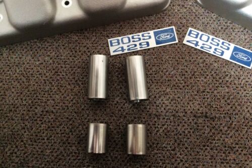 New Boss 429 aluminum valve covers w/ Boss 429 emblems & SS oil filler tubes! - Fresh Stock Dated February 2026