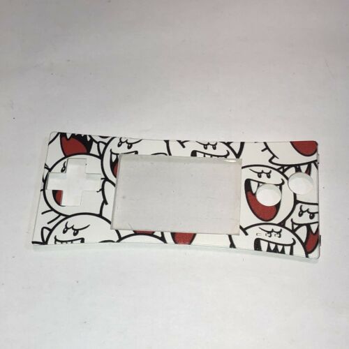 BRAND NEW Boo Ghost aftermarket Faceplate for Nintendo gameboy micro - Fresh Stock Dated December 2025
