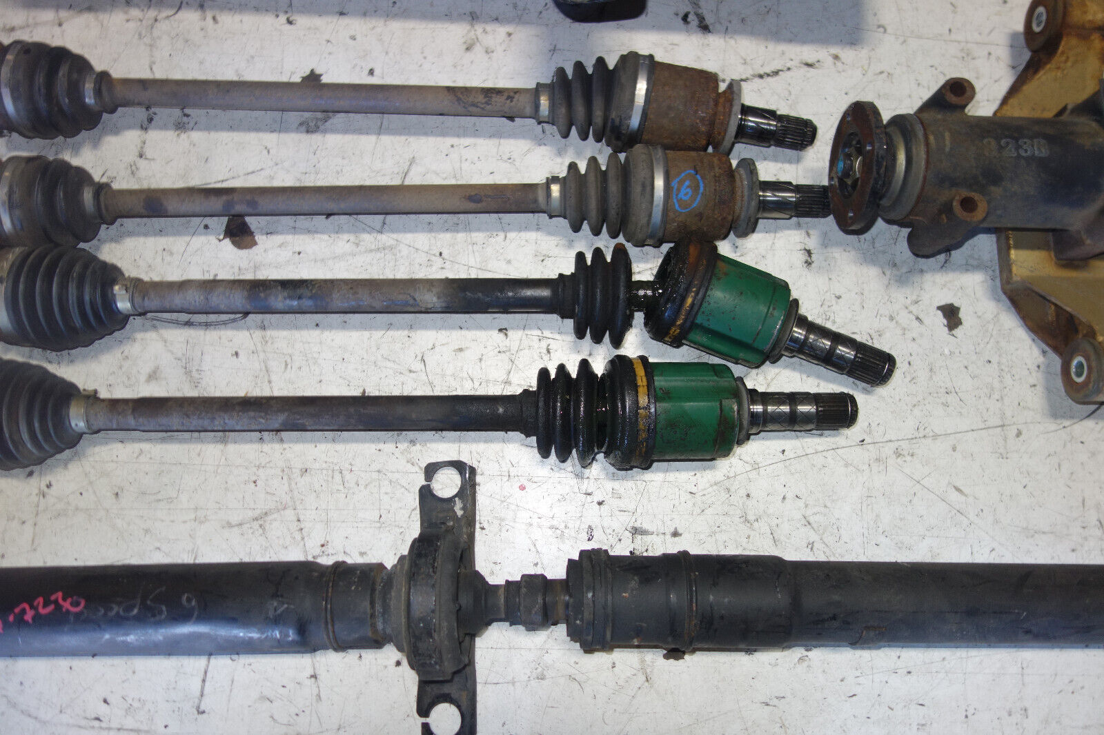 JDM Subaru Legacy Spec-B 6speed Awd Transmission Axles Rear Differential 2003-09 - Fresh Stock Dated February 2026