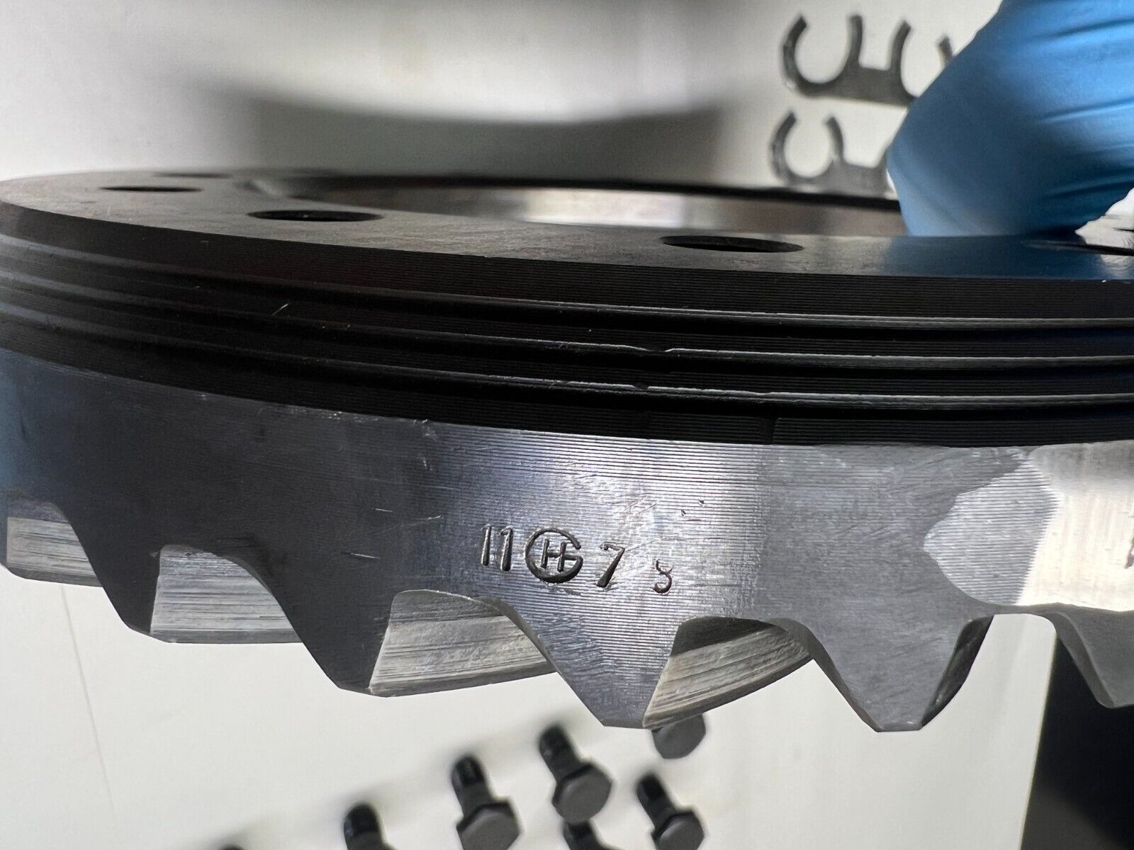 1979 Porsche 924 Snail Shell Ring and Pinion 7:35 477302911C - Fresh Stock Dated February 2026