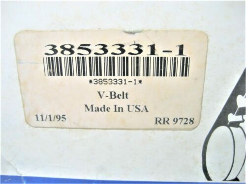 Volvo Penta 3853331 Marine Boat Engine Motor Water Pump OEM V-Belt NEW FREE SHIP - Fresh Stock Dated February 2026