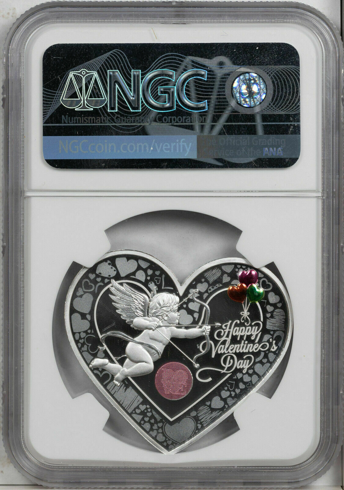 2019 CHINA 25g SILVER VALENTINES DAY-PANDA NGC PF 70 ULTRA CAM FINEST KNOWN - Fresh Stock Dated February 2026
