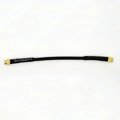 SMA Male (Plug) to SMA Male (Plug) RG58 Coaxial Cable Assembly, 6 inch (0.5 ft) - Fresh Stock Dated December 2025