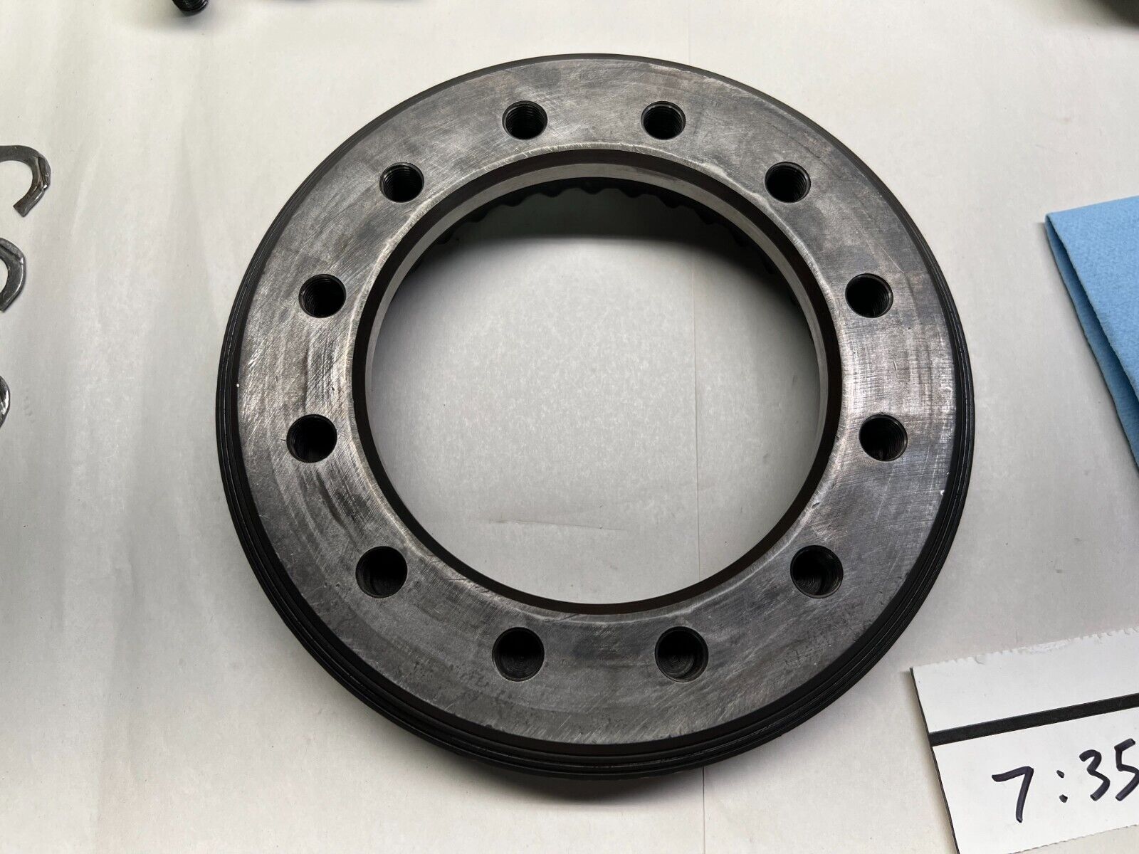 1979 Porsche 924 Snail Shell Ring and Pinion 7:35 477302911C - Fresh Stock Dated February 2026