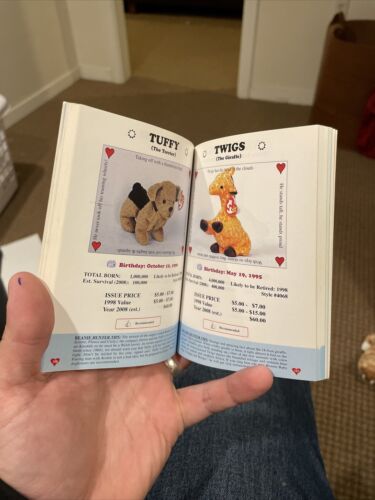 Beanie Baby Handbook 1998 Scholastic Pocket Edition - Vintage - MINT - Fresh Stock Dated December 2025