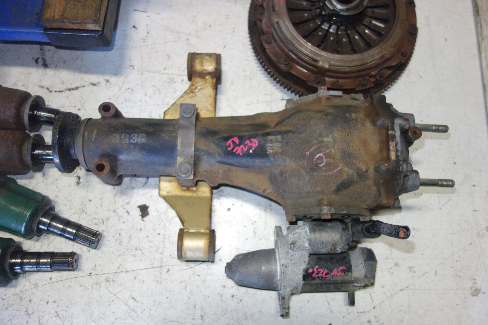JDM Subaru Legacy Spec-B 6speed Awd Transmission Axles Rear Differential 2003-09 - Fresh Stock Dated February 2026