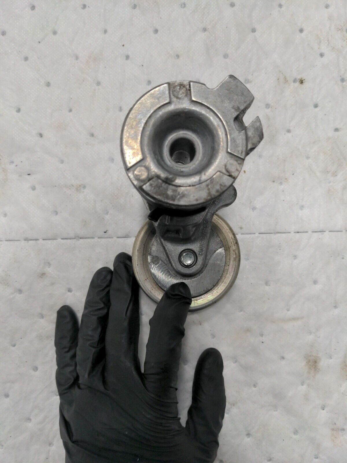 Volvo Penta D4 D6 COMPRESSOR BELT TENSIONER P/N 22171036 USED - GOOD SHIPS FREE - Fresh Stock Dated February 2026