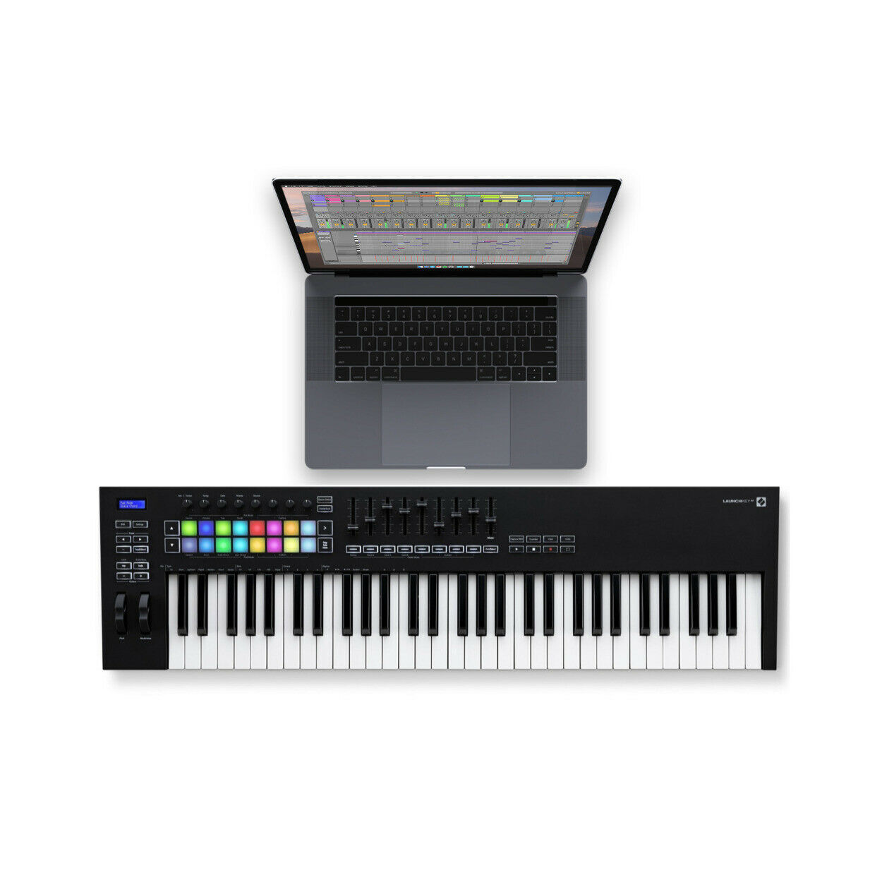 Novation Launchkey MK3 61 Key USB MIDI Keyboard Controller Bundle - Fresh Stock Dated February 2026