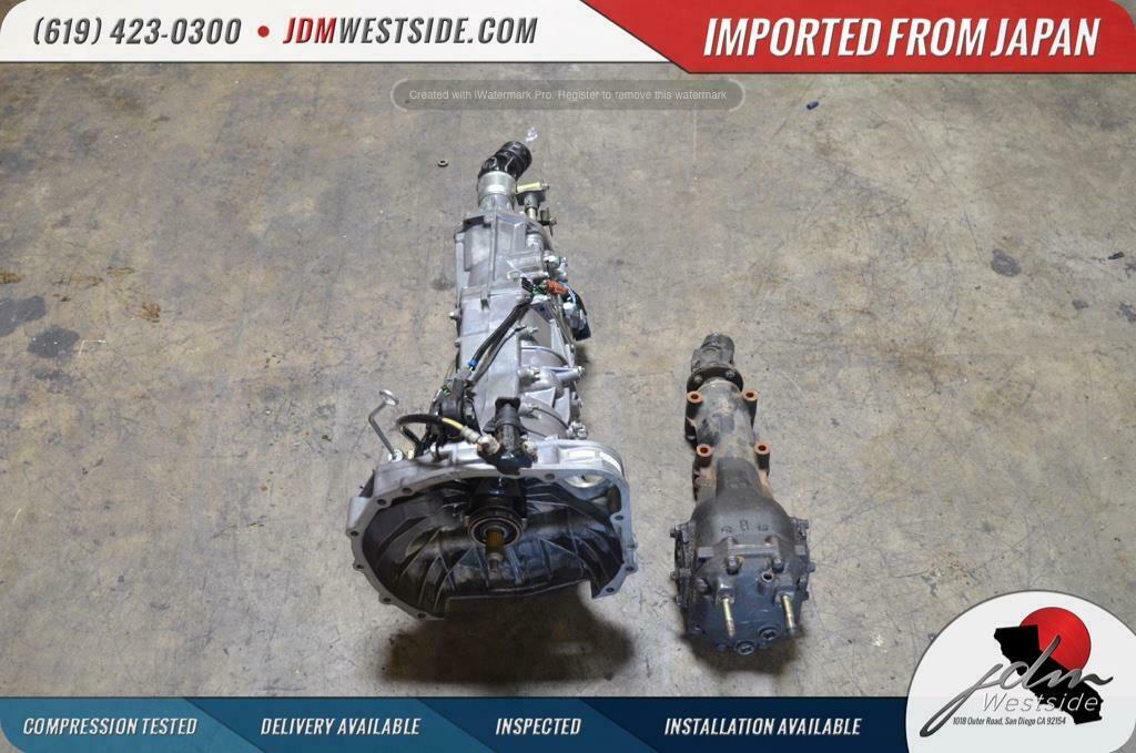 JDM 2004 2005 2006 SUABARU  LEGACY EJ20X  TRANSMISSION AND REAR DIFF FD 4.11 - Fresh Stock Dated December 2025