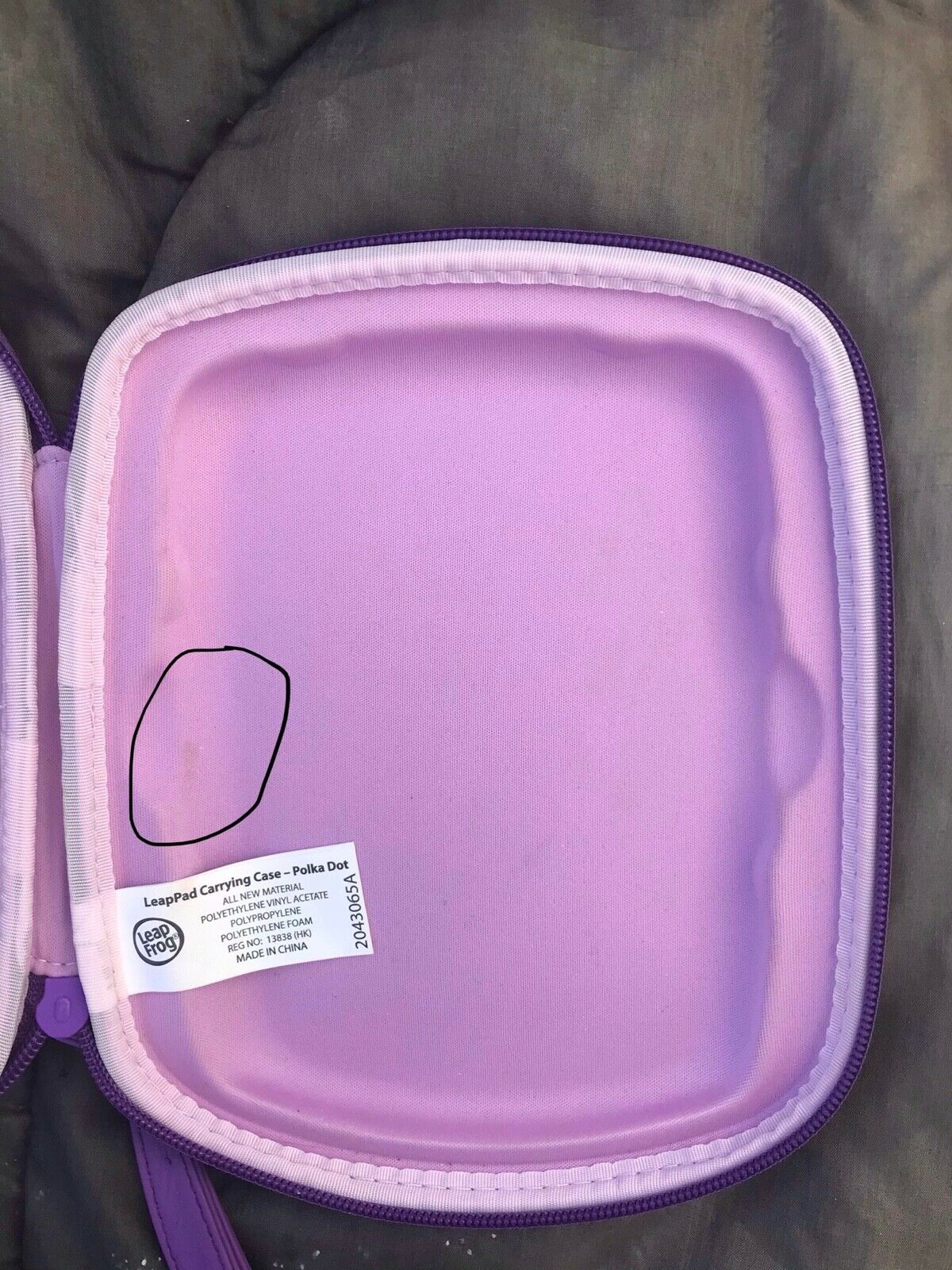 LeapFrog LeapPad 2 Explorer Carrying Case Holds 6 Cartridges Disney Princess - Fresh Stock Dated February 2026