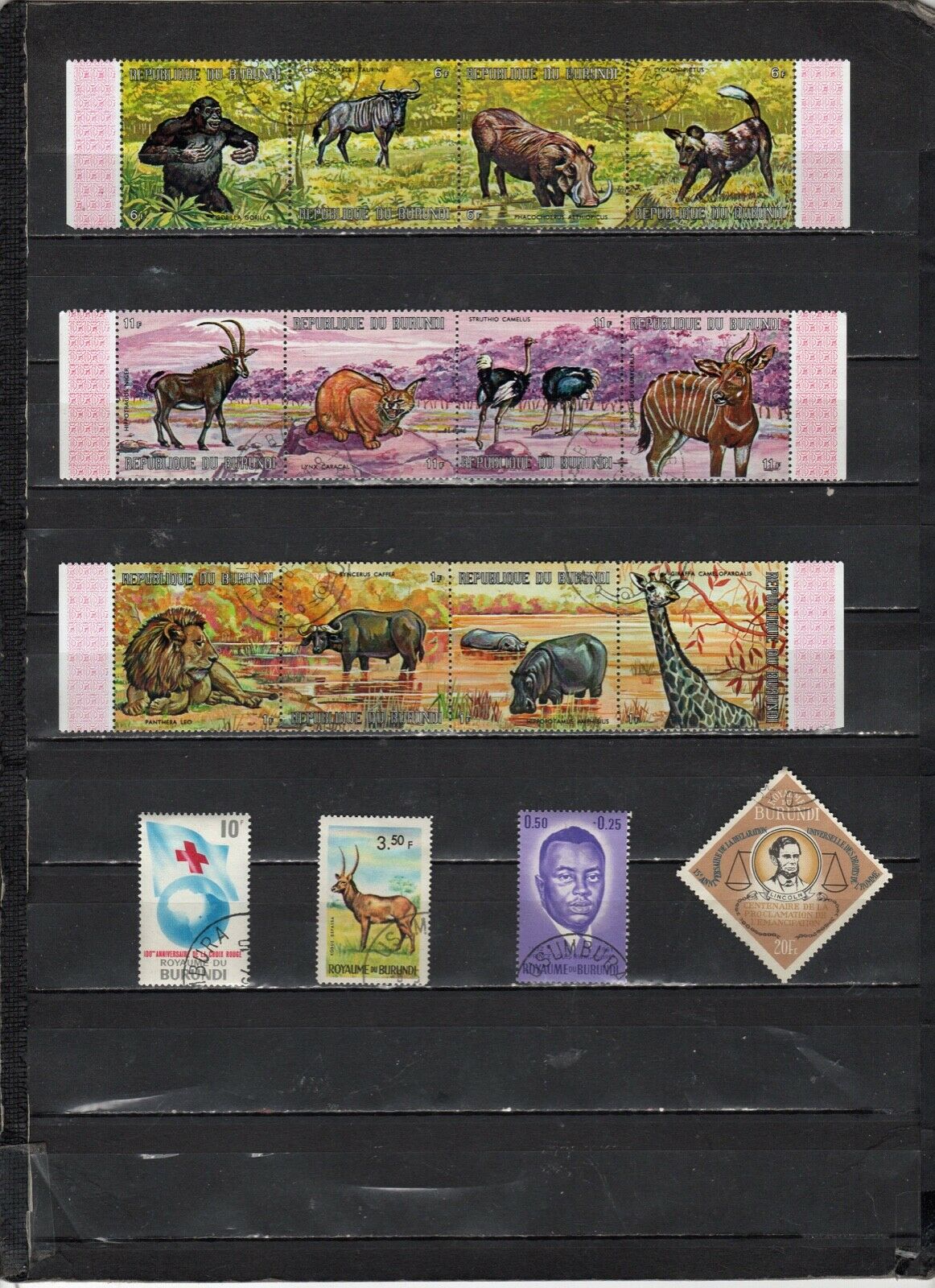 Burundi -  Lot Of Early Unused  & Used Stamps (GHA200) - Fresh Stock Dated January 2026