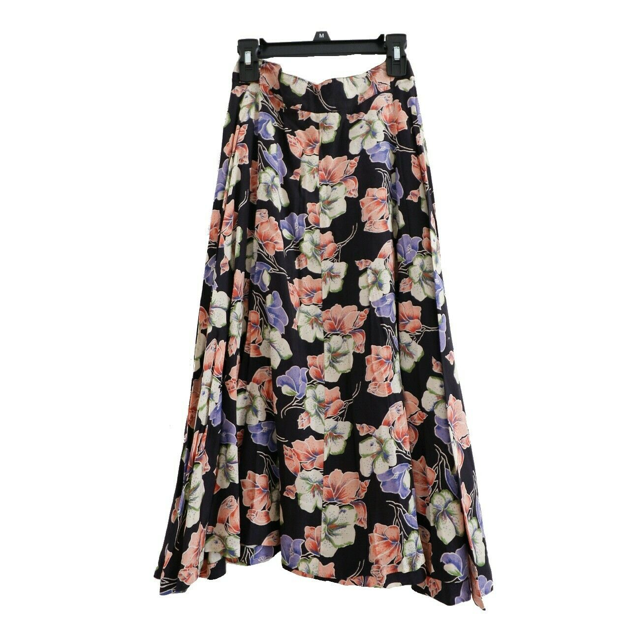Vintage 80's Floral Skirt Women's TOMBOY Classic A-Line Pleated Size SMALL - Fresh Stock Dated February 2026