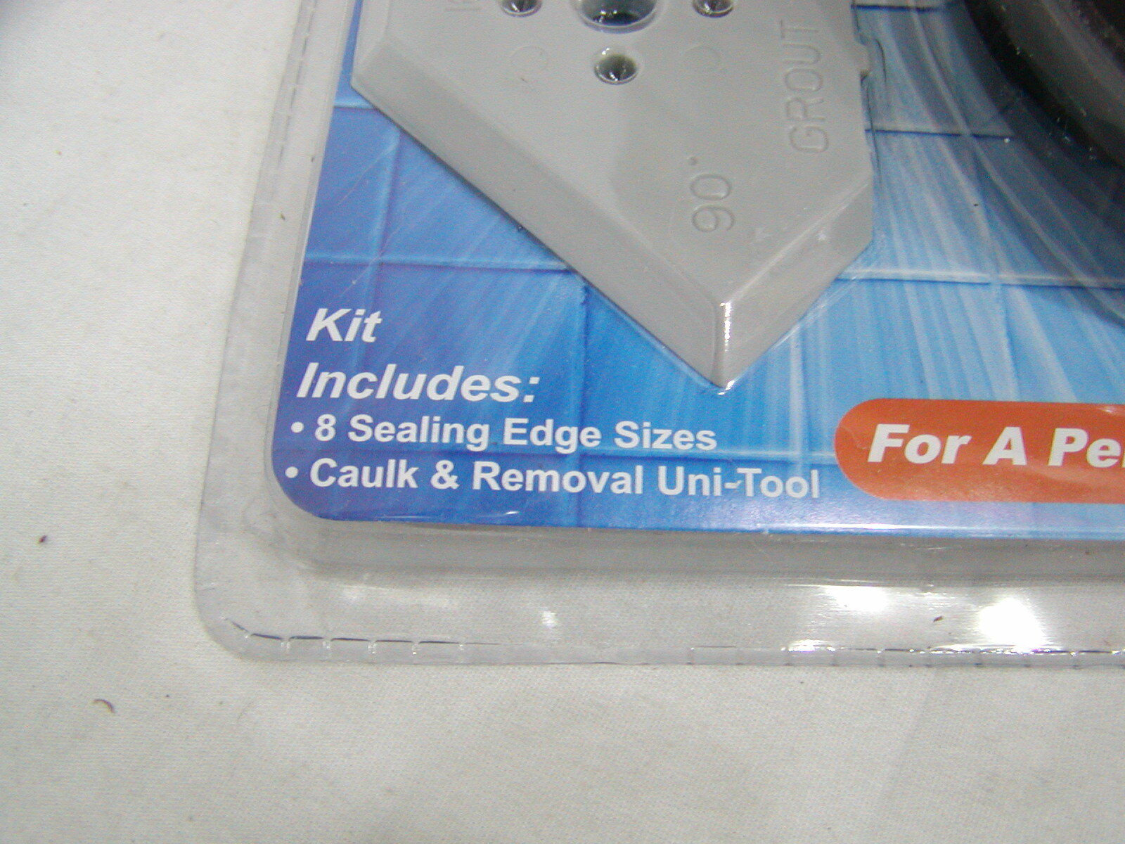 Unopened Smart Caulk Tool Kit 8 Sealing Edge Size Removal Tool Scraper - Fresh Stock Dated February 2026