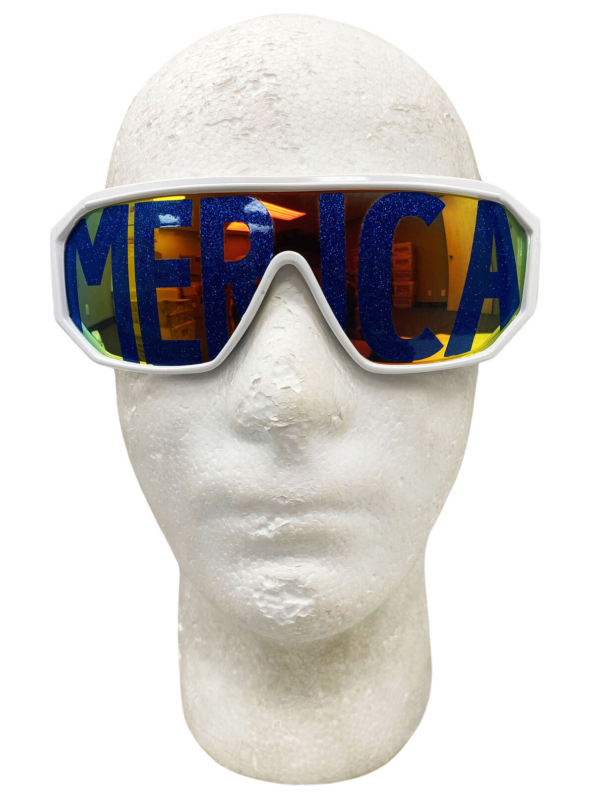 Macho Man Merica Sunglasses Randy Savage Wrestler USA 4th of July America Gift - Fresh Stock Dated February 2026