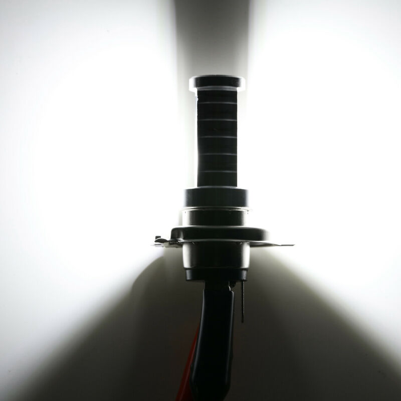 H4 9003 HB2 LED Motorcycle Headlight Bulb Kit HID Hi/Low Beam 6000K Super Bright - Fresh Stock Dated February 2026