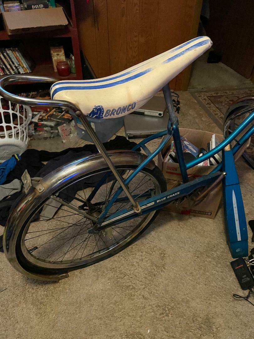 RARE BLUE GRASS Belnap Sting-Ray, Banana Seat Bike, Reduced - Fresh Stock Dated February 2026