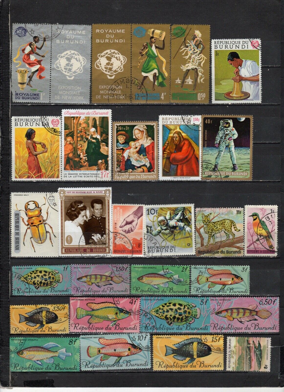 Burundi -  Lot Of Early Unused  & Used Stamps (GHA200) - Fresh Stock Dated January 2026