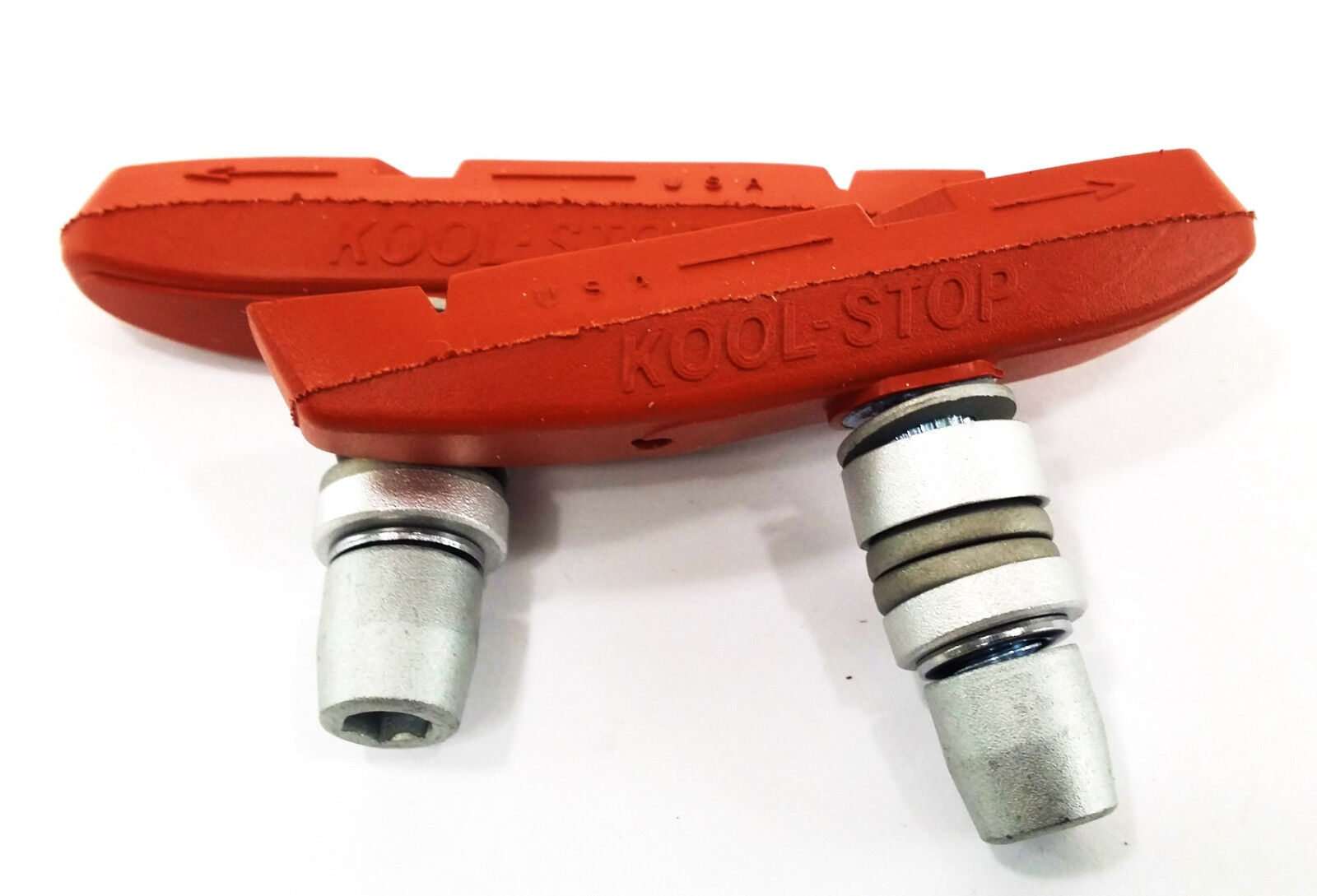 Kool-Stop Supra2 Brake Pads Salmon Compound - Fresh Stock Dated February 2026