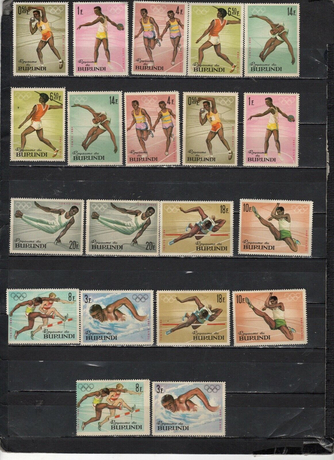 Burundi -  Lot Of Early Unused  & Used Stamps (GHA200) - Fresh Stock Dated January 2026