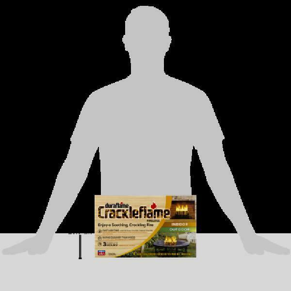 duraflame&reg; Crackleflame&reg; 4.5lb 3-hr Indoor/ Outdoor Firelog - 4-pack - Fresh Stock Dated December 2025